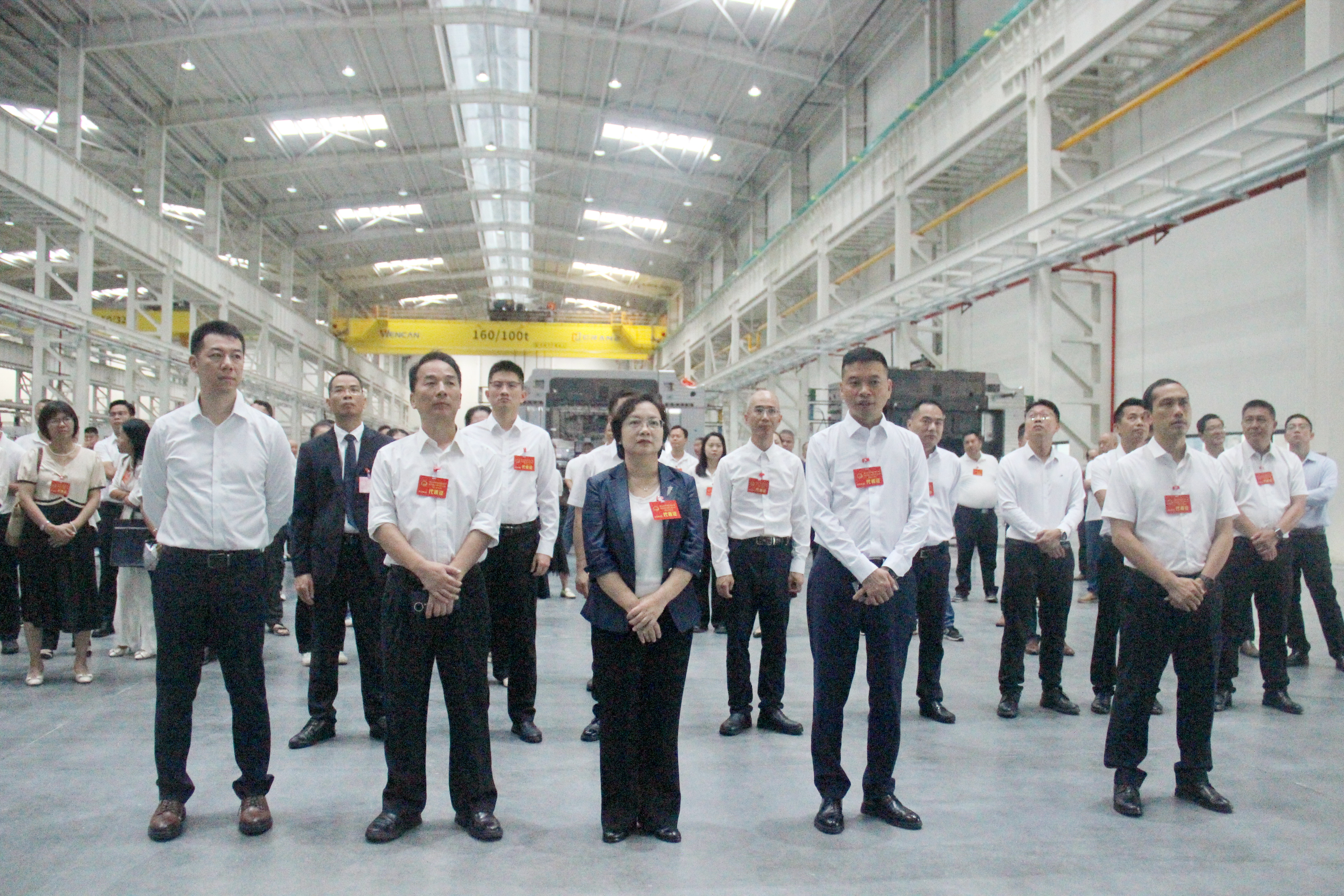 里水鎮人大代表一行蒞臨文燦集團開展視察調研活動